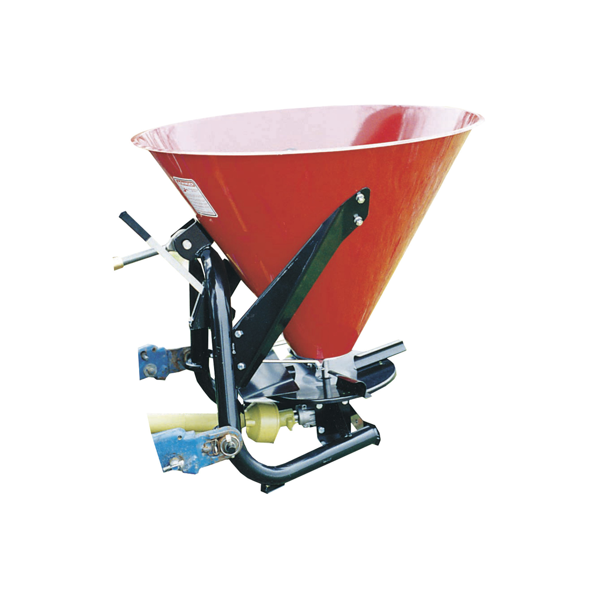 Farm Star 3-Pt. Spreader With Gearbox and PTO Driveline, Category 0-1, 500-Lb. Capacity